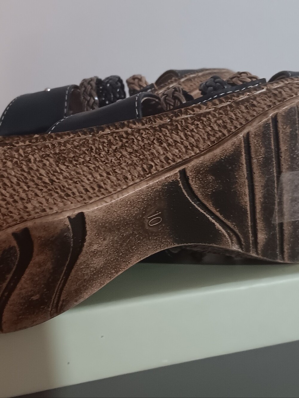 Wedge Sandals - Size 10 - Picture 8 of 10